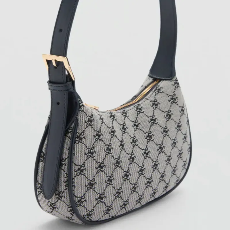 Bolso Mango estampado logo