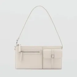 Bolso Mango hombro bolsillos