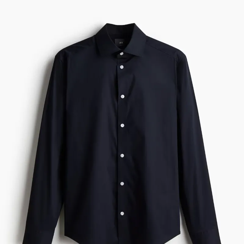 Camisa Azul Oscura