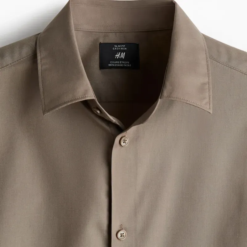 Camisa Fácil Planchado H&M