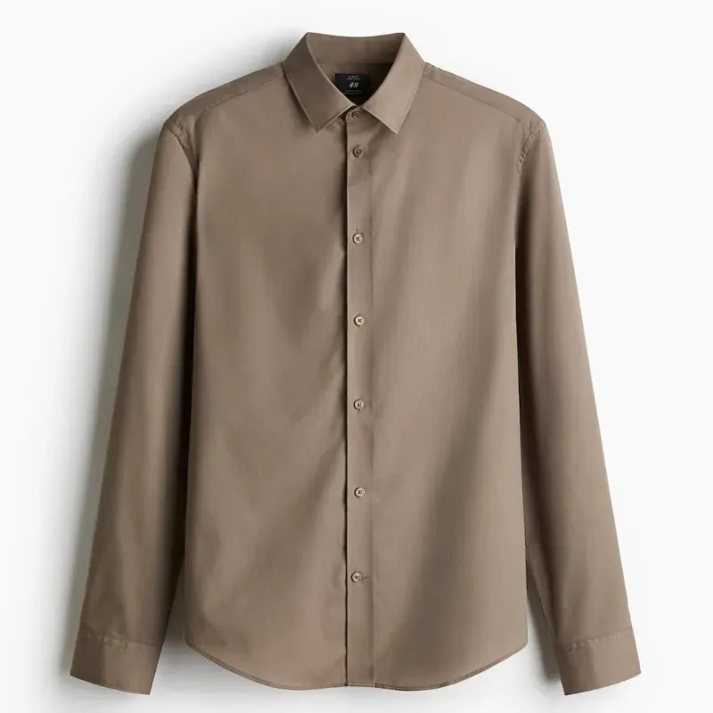 Camisa Fácil Planchado H&M