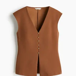 Chaleco carmelita 
