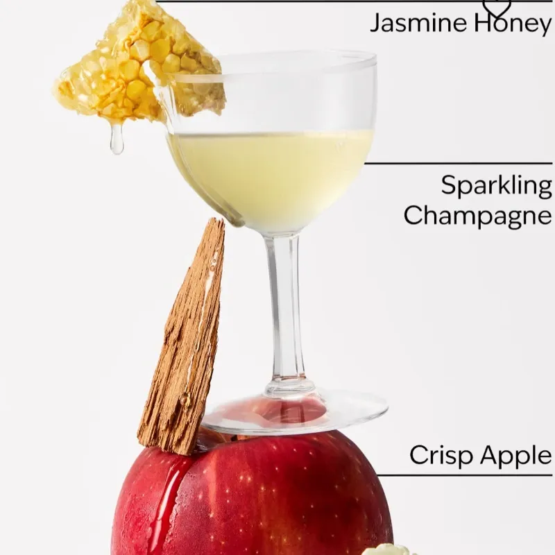 Champagne apple & honey