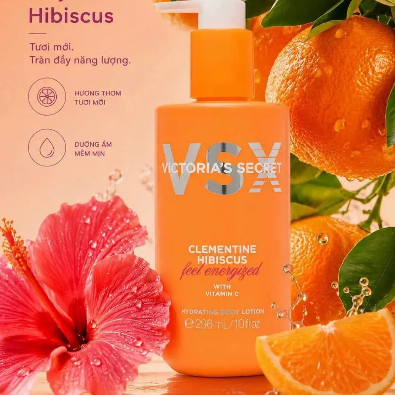 Clementine Hibiscus Body Lotion