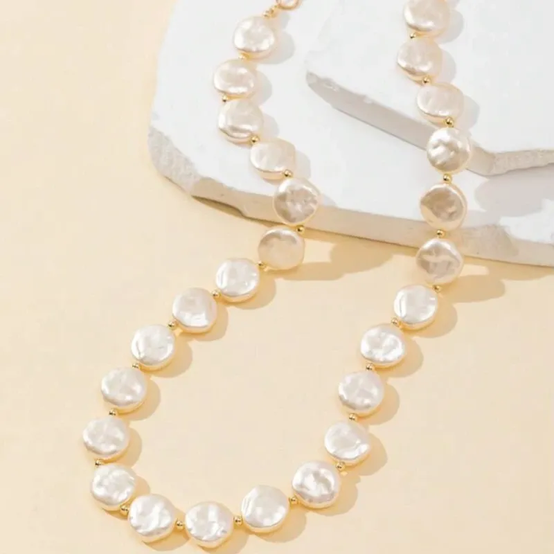 Collar perlado