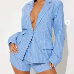 Conjunto de Rayas Fashion Nova