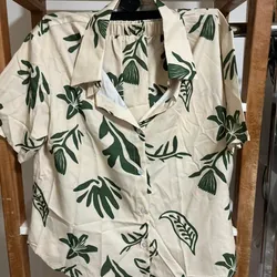 Conjunto Verde Estampado