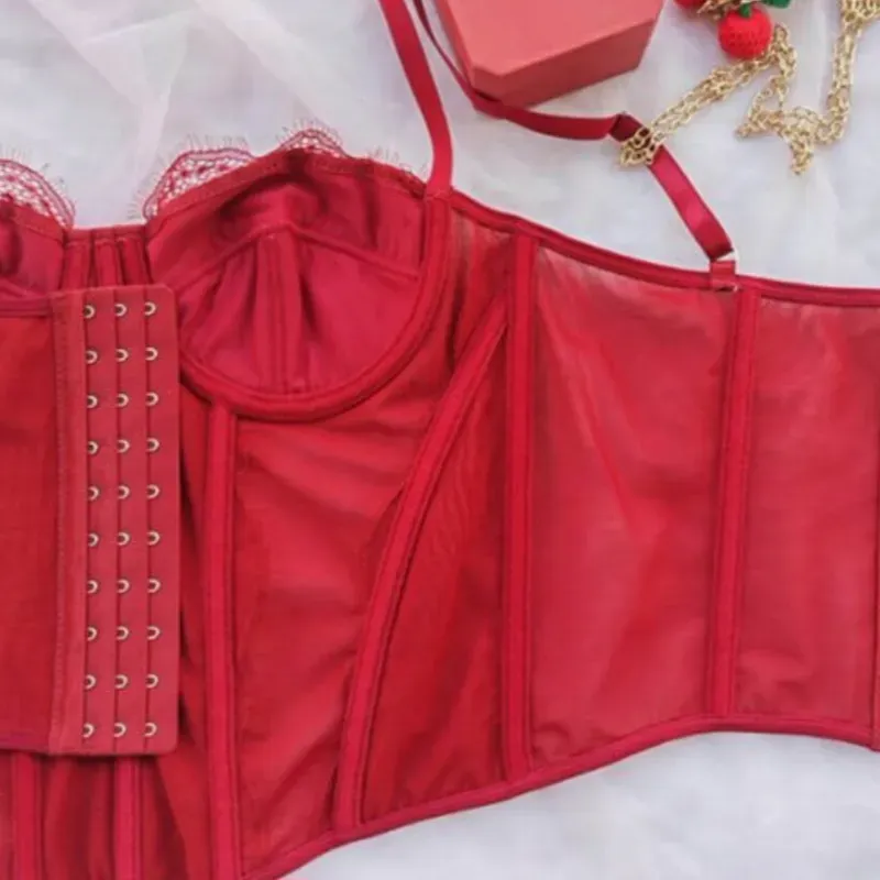Corset rojo