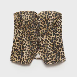 Corset Vaquero leopardo MNG