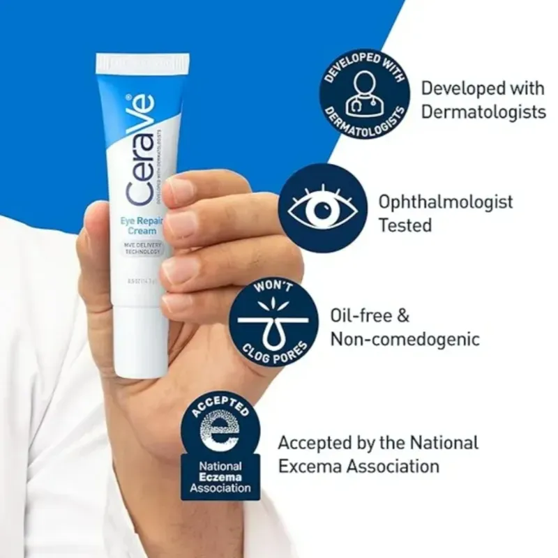 Crema reparadora para el contorno de ojos