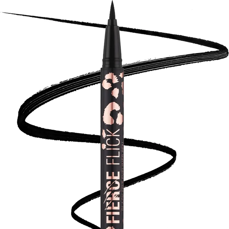 Delineador de Ojos, Fierce flick felt eyeliner pen black