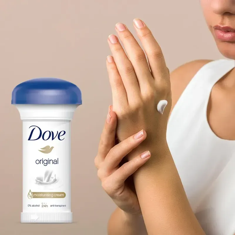 Dove desodorante en crema antitranspirante original