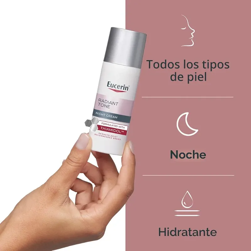 Eucerin Crema nocturna de tono radiante corrector de manchas oscuras