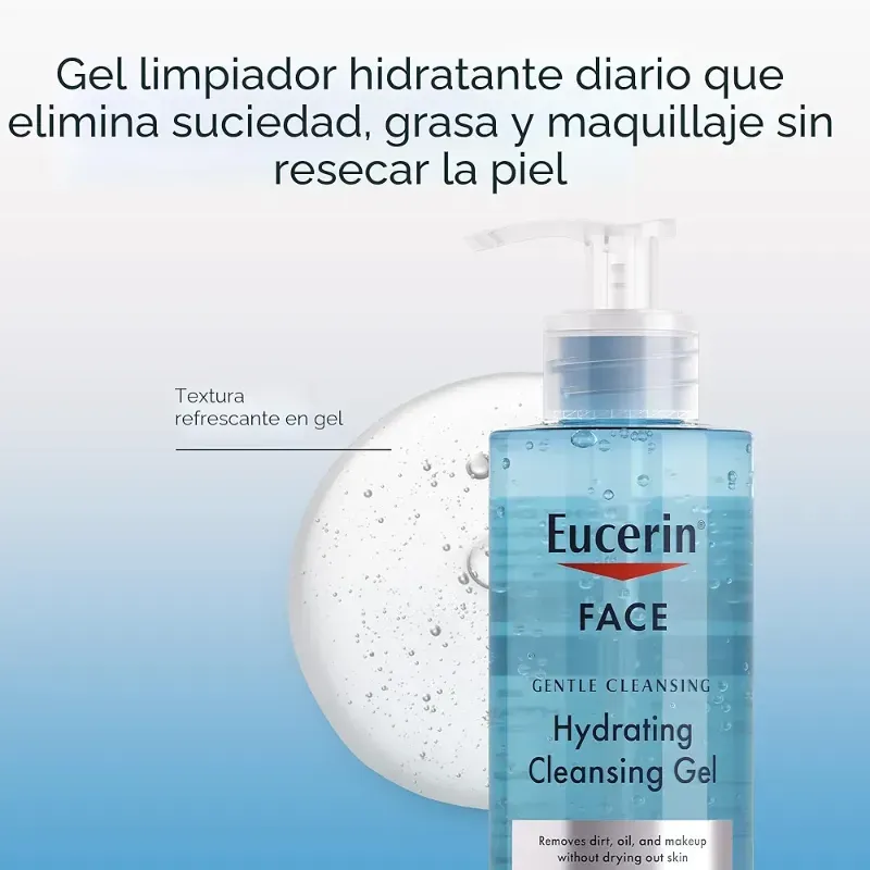 Eucerin Gel limpiador hidratante