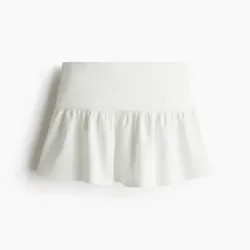 Falda blanca HM