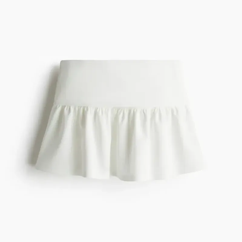 Falda blanca HM