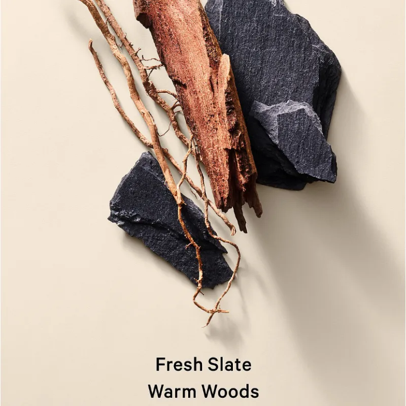 FRESH SLATE WARM WOODS