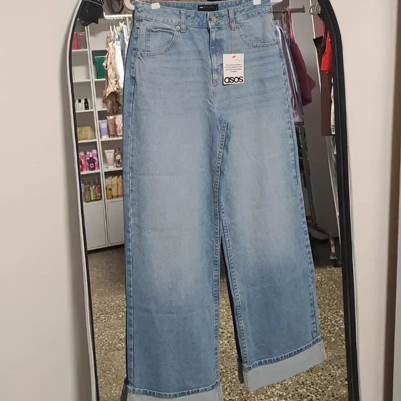 Jean con dobladillo Asos