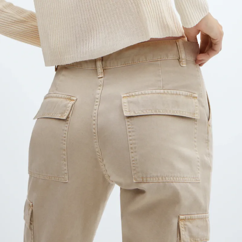 Jeans cargo bolsillos
