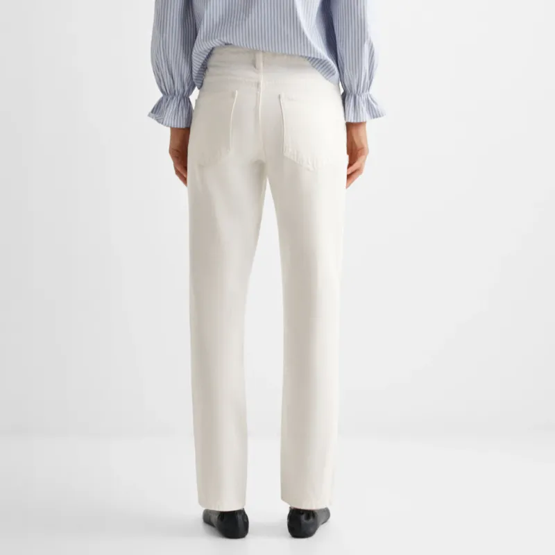 Jeans Mango mom-fit 100% algodón