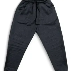 Jogger de felpa gris oscuro