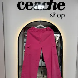 Jogger rosa cargo