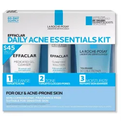 Kit esencial EFFACLAR para el acné de uso diario