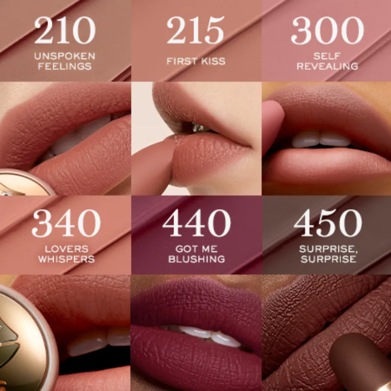 L'Absolu Rouge Intimatte Buildable Soft Matte Lipstick 