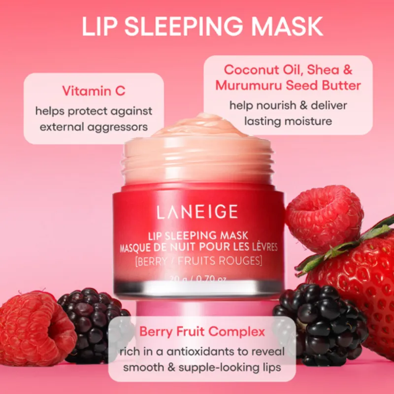 Lip Sleeping mask intense hydration with Vitamin C