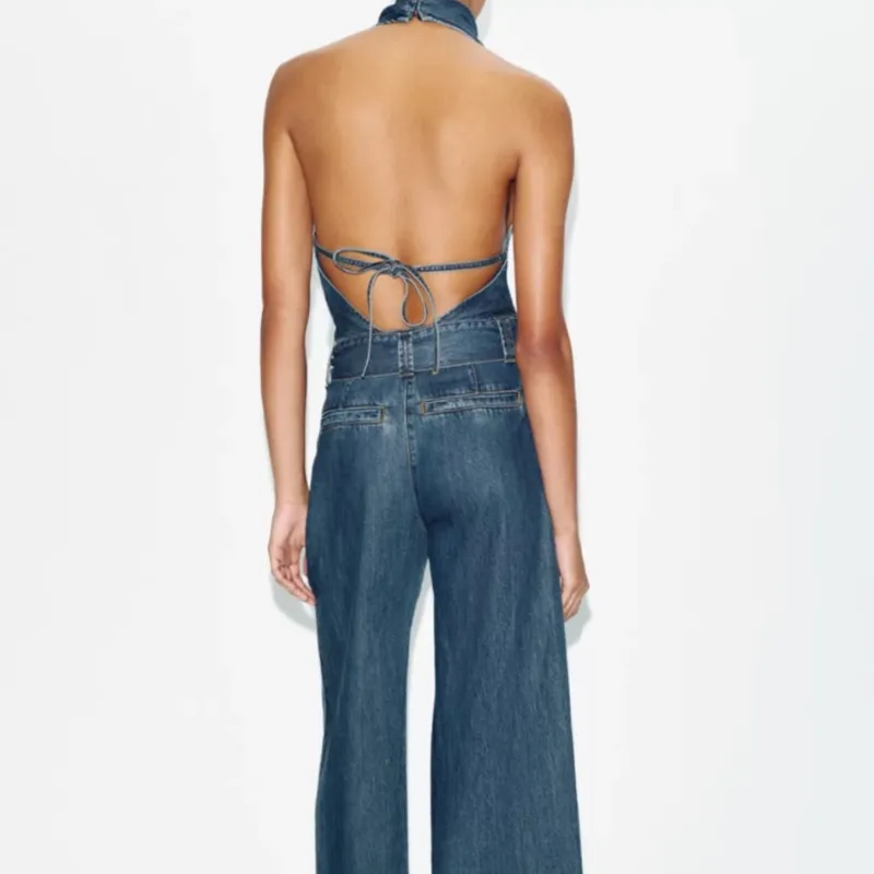 Mono de mezclilla Zara
