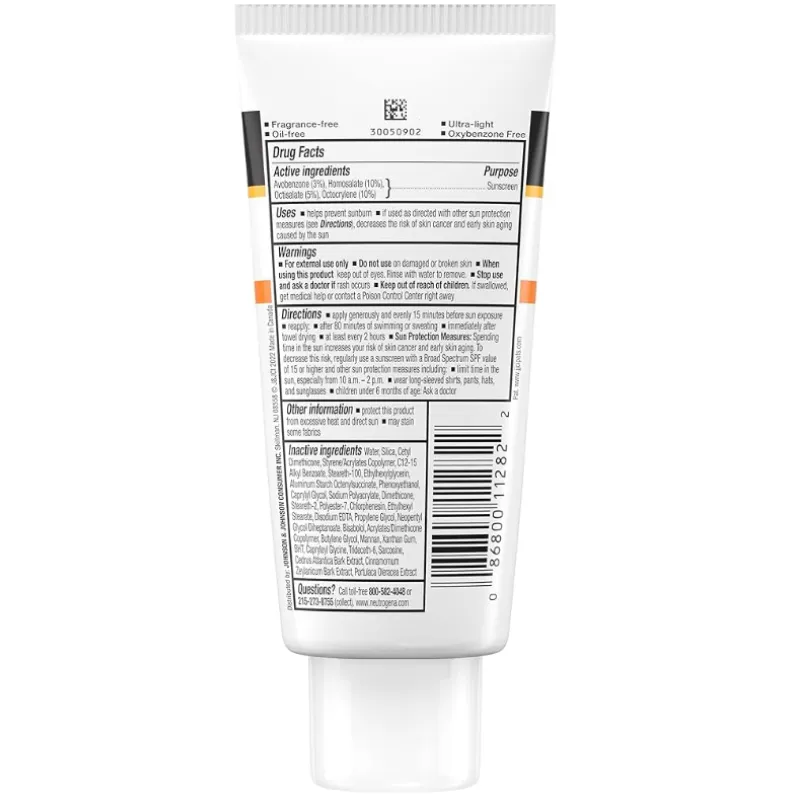 Neutrogena Clear Face SPF 50