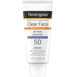 Neutrogena Clear Face SPF 50