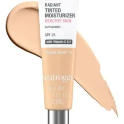 Neutrogena crema hidratante con color SPF 25