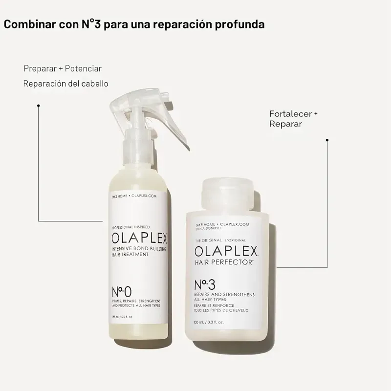 OLAPLEX No. 0 Tratamiento capilar intensivo de construcción
