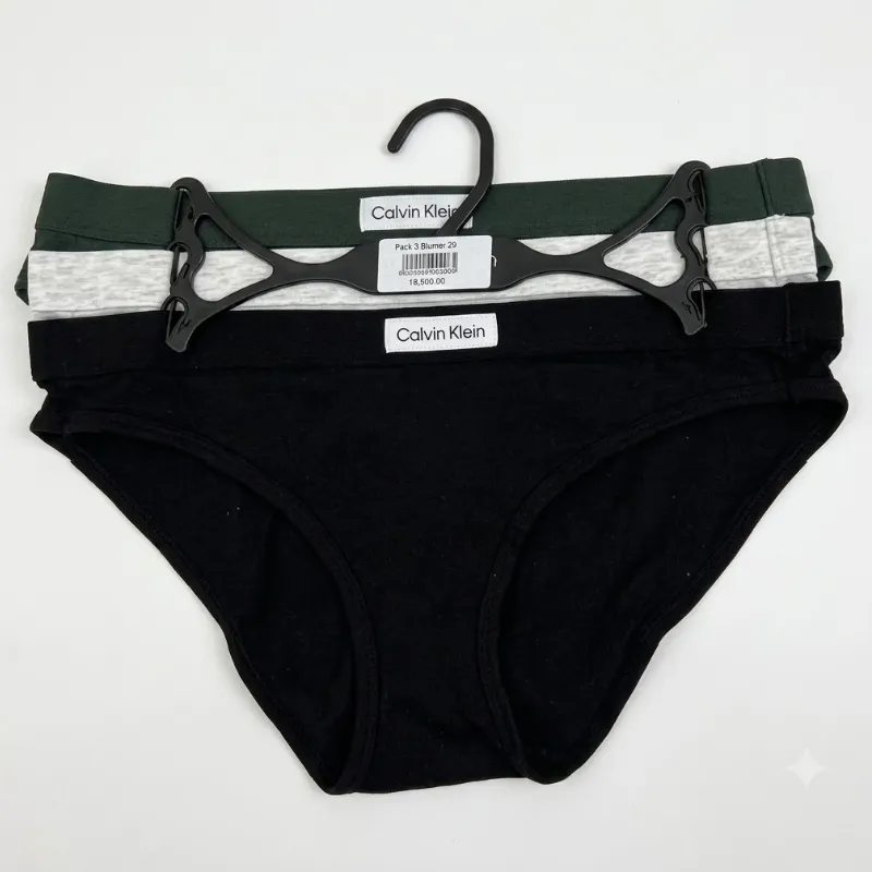 Pack-3 Blumers Calvin Klein