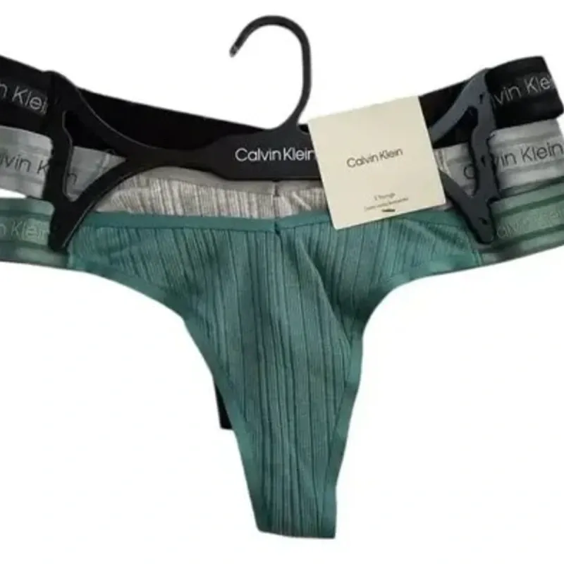 Pack-3 Tangas Calvin Klein