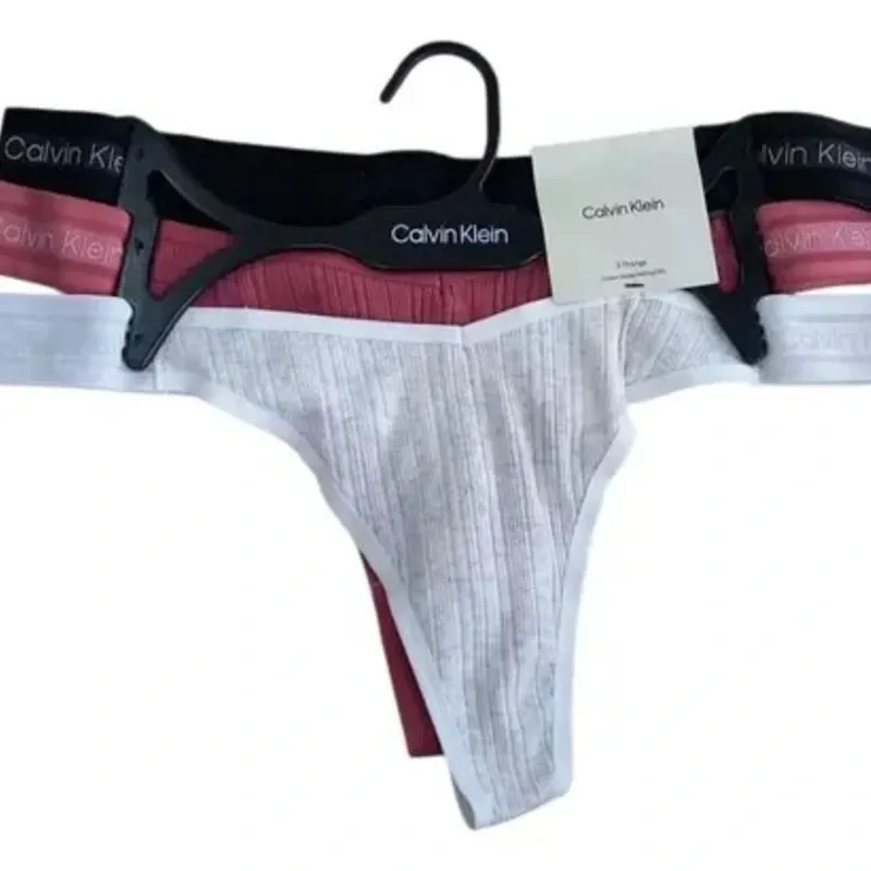 Pack-3 Tangas Calvin Klein