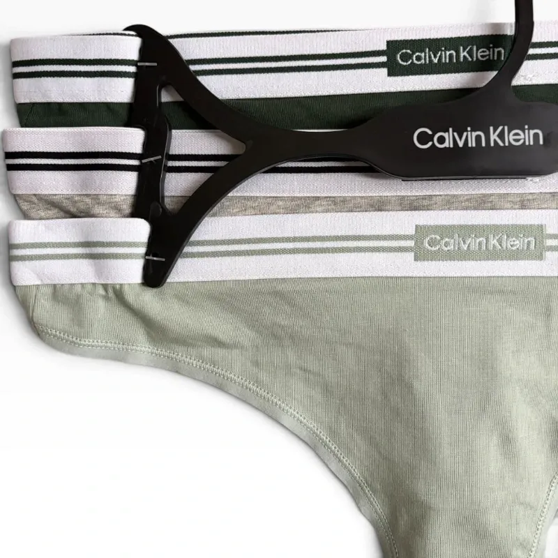 Pack-3 tangas Calvin Klein