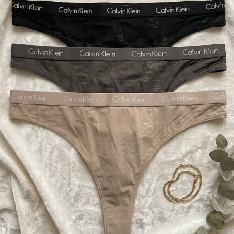 Pack-3 tangas Calvin Klein