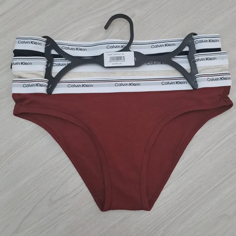 Pack de 3 blumers Calvin klein
