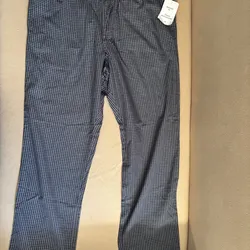 Pantalón de cuadritos gris