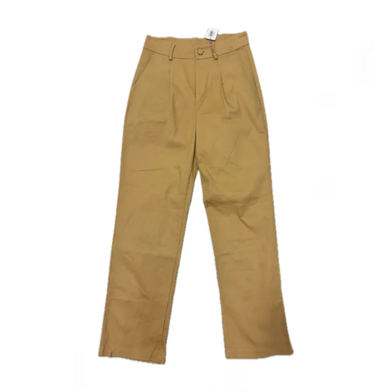 pantalón mostaza