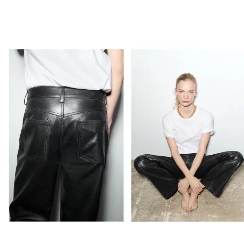 Pantalón negro Zara