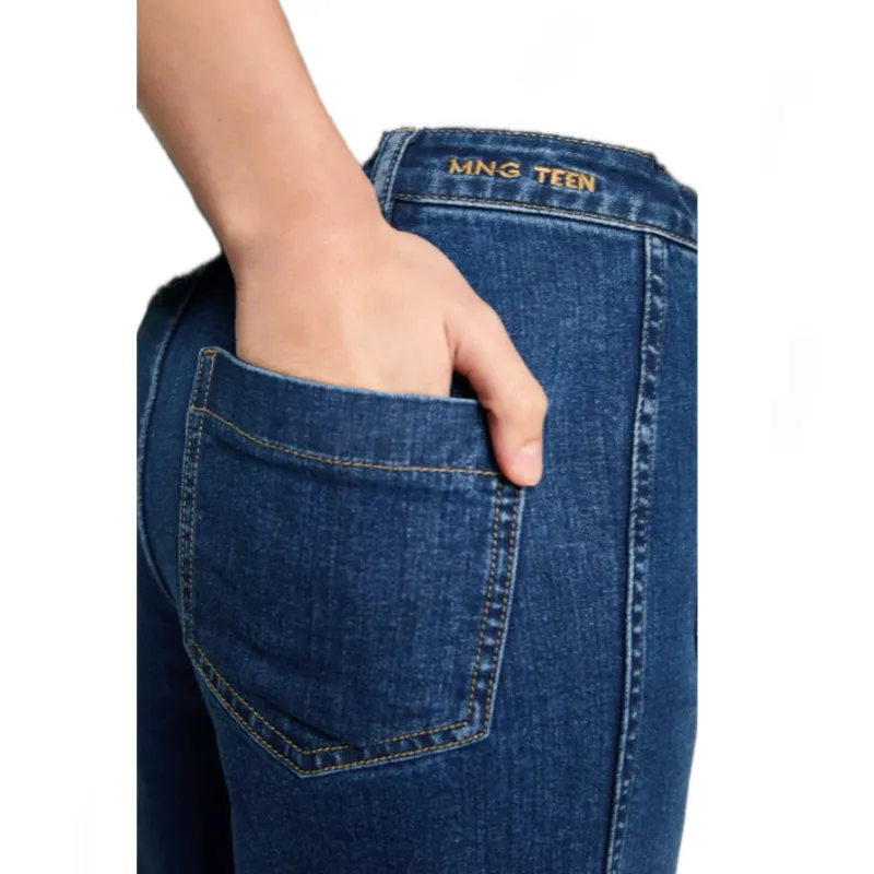 Pantalón oscuro mango