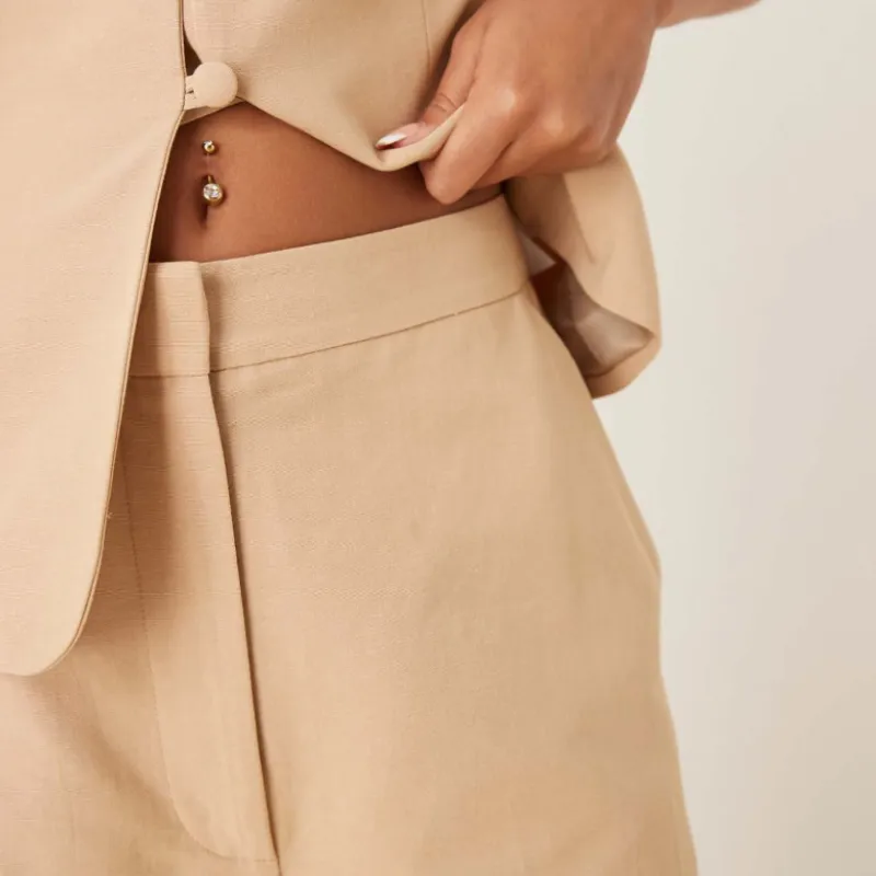 Pantaloneta beige