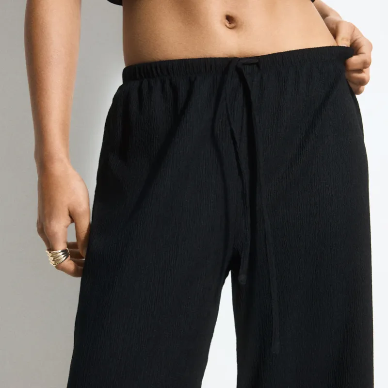 Pantaloneta Negra fluida