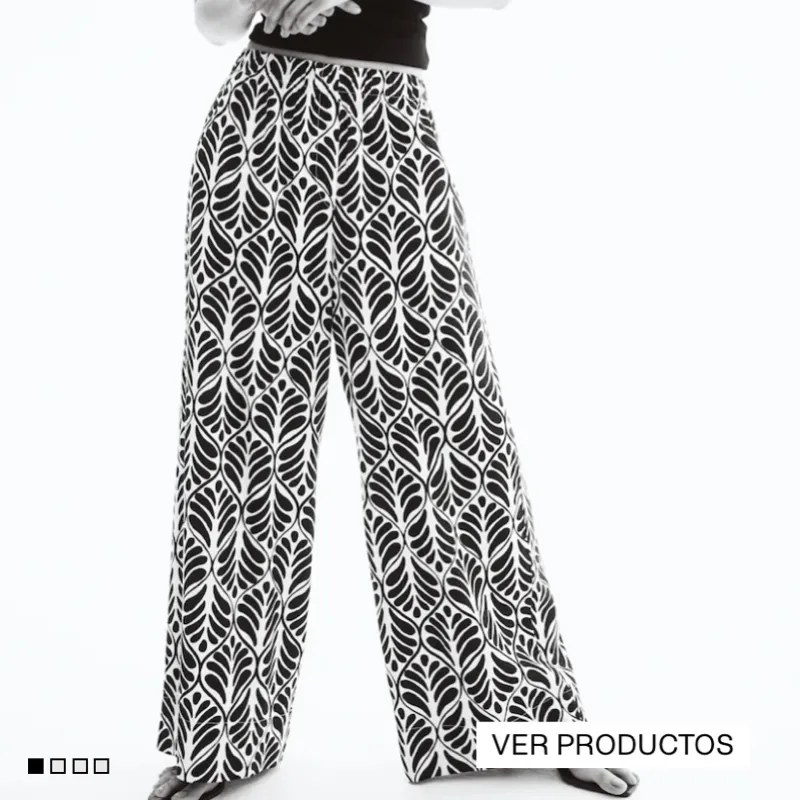 Pantaloneta negra y blanca