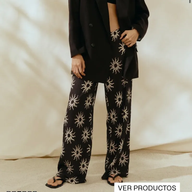 Pantaloneta soles en negro 
