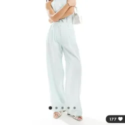 Pantaloneta verde pastel Asos