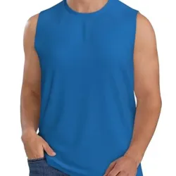 Pullover Desmangado Azul